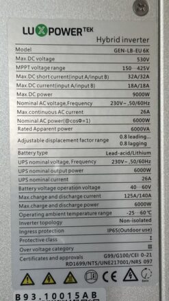 BIẾN TẦN LUXPOWER GEN 6K - Image 2